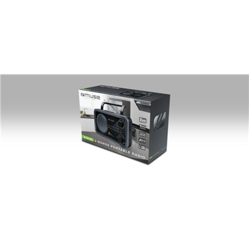 Muse - Radio portable analogique noir m06ds