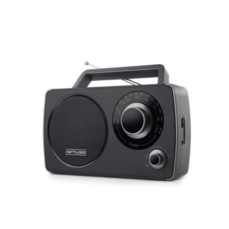 Radio portable analogique noir - Muse - M075R