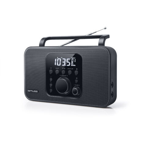 Radio portable analogique noir - Muse - m091r