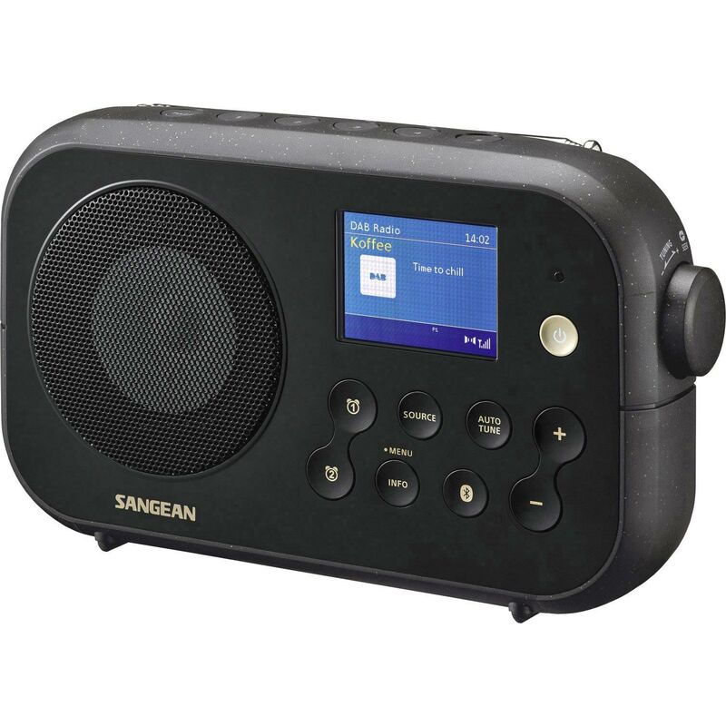 Sangean DPR-42BT Black Radio portative DAB+, FM Bluetooth noir Q142082