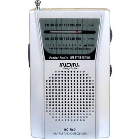 Radio portable mini multifonctionnelle BC-R60 pour seniors