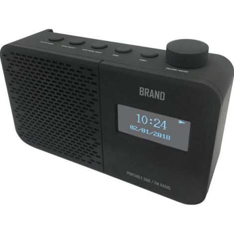 Radio portable MPMAN DAB+ - FM avec batterie rechargeable