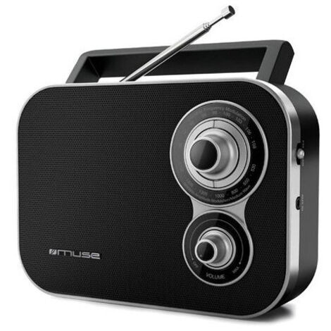 Radio portable noir - Muse - m051r