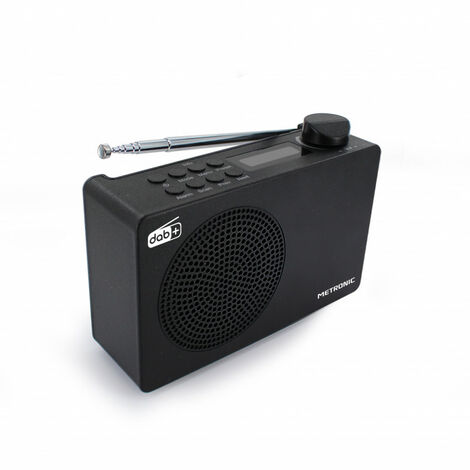 METRONIC Radio portable numérique DAB+ et FM RDS