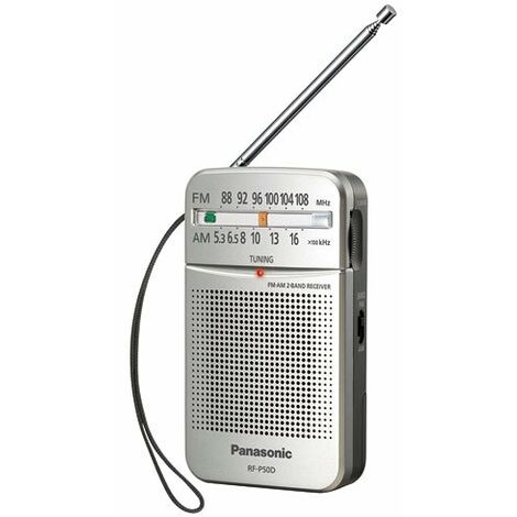 RADIO PORTÁTIL AM/FM PANASONIC