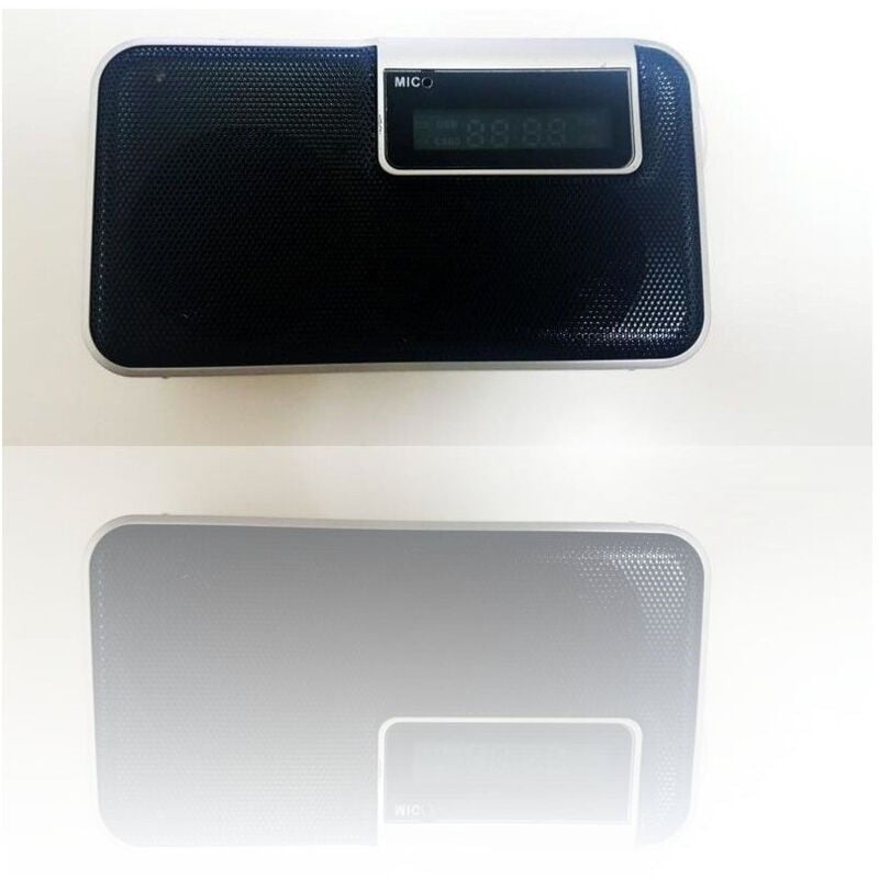 Trade Shop Traesio - Radio Portatile 283 Cassa Speaker Tf Card Usb Mp3 Aux Fm Batteria Tascabile -