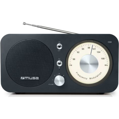 radio portatile analogica nera - M 095 BT - muse