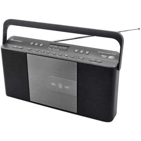 Radio Quick Select CD portatile RCD1870SW Nero/Grigio argento
