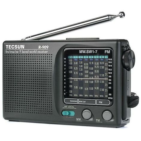 Radio Radio portátil Radio estéreo de bolsillo retro Radio conveniente|Radio
