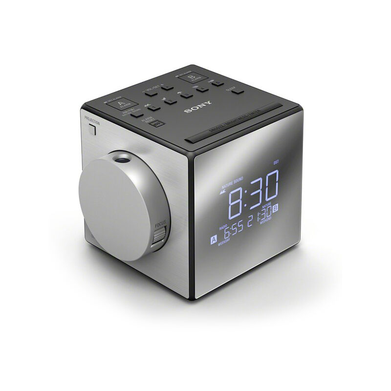 

radio reloj con proyección de la hora + usb - icfc1pj - sony -