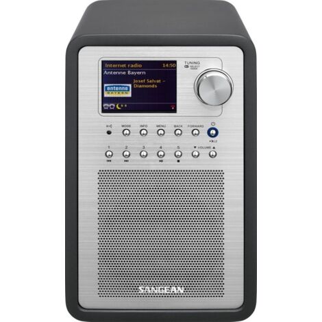 Radio Reloj Despertador Sangean WFR-70   Digital, DAB+, Bluetoot