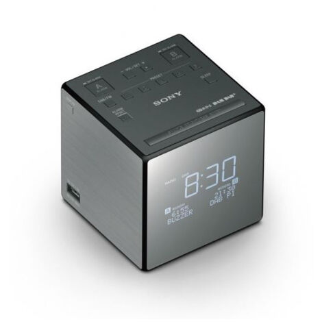 Radio-réveil FM et DAB+ Sony XDR-C1DBP Noir