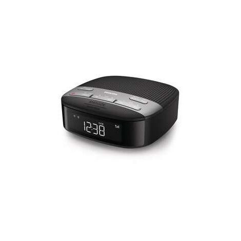 Radio-réveil Philips TAR3505 double alarme Noir