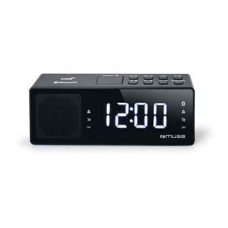 Radio-réveil PLL FM Bluetooth Muse M-172 BT Noir