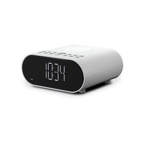 Radio réveil Roberts Ortus Charge FM RDS DAB+ Bluetooth Blanc