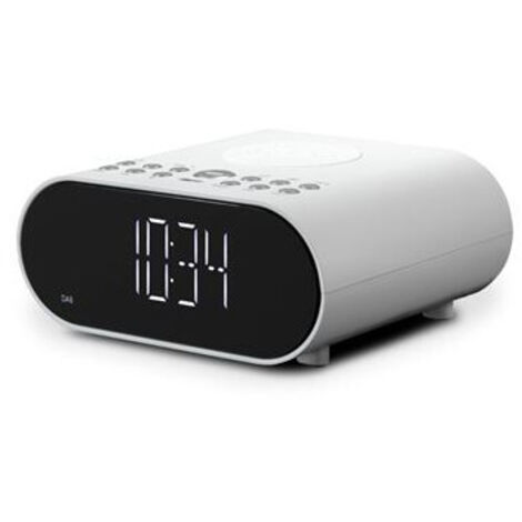 Radio réveil Roberts Ortus Charge FM RDS DAB+ Bluetooth Blanc