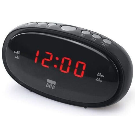 Radio reveil - tuner analogique fm 0,292 kg New One