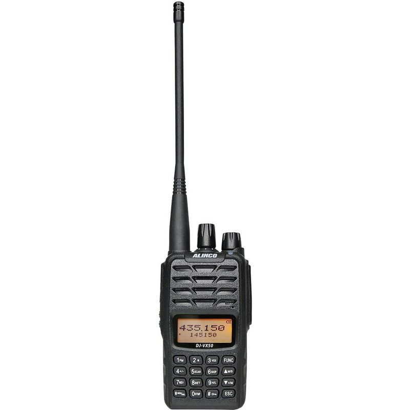 Image of Alinco - 1228 DJ-VX-50E vhf/uhf Radio ricetrasmittente portatile per radioamatori