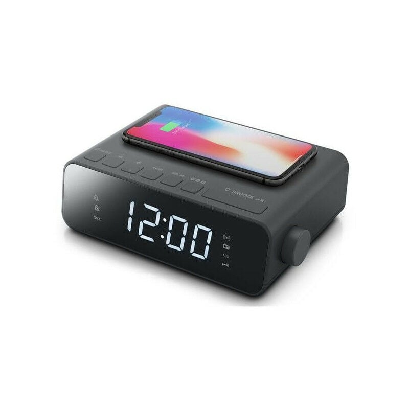 Muse - radio-reveils fm avec port usb de chargement M175WI - Noir