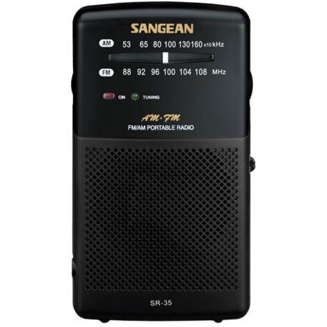 Radio Sangean SR35B NEGRO Nero