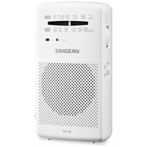 Radio Sangean SR35W BLANCO Bianco