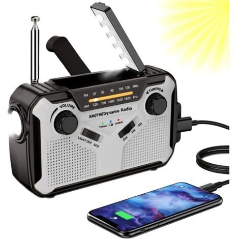 Radio solare, radio AM portatile