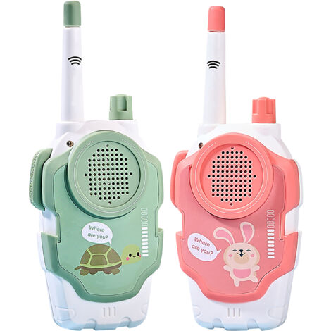 Radio-Télécommande Enfants, Communication Sans Fil Longue Portée, Jouet Radio Clair pour Extérieur Type 1