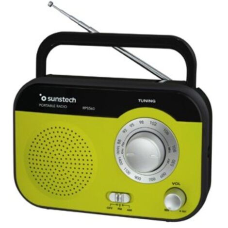 Radio Transistor Sunstech RPS560 800 mW Verde