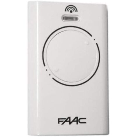 Radiocomando 2 canali 868 mhz slh lr colore bianco faac xt2 868 slh lr 787005