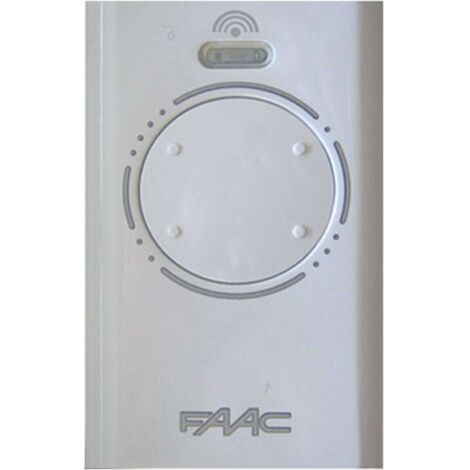 RADIOCOMANDO APRICANCELLO XT4 433 SLH LR FAAC - MHZ 433,92 HOPPING CODE +CR2032 - 1 pezzo