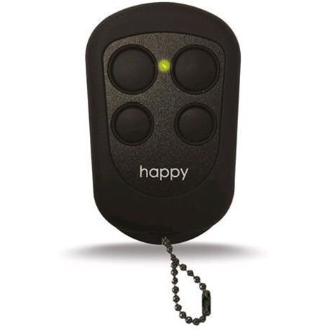 RADIOCOMANDO HAPPY WHY Colore NERO SICE MULTIFREQUENZA 4 Tasti UNIVERSALE