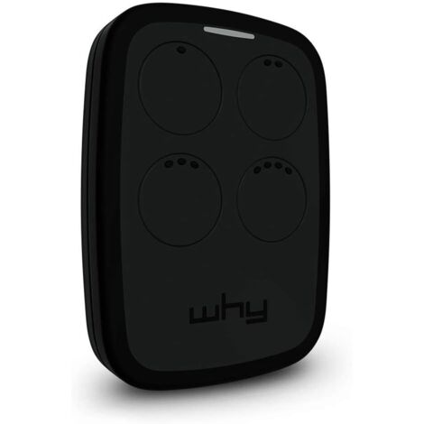Radiocomando "new why evo nero" sice multifrequenza 4tx universale