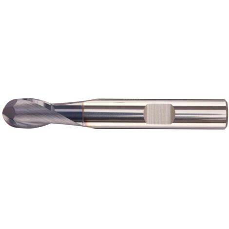 Radiusfräser kurz VHM AlTiN+ Schaft HB 30Grad 5mm FORTIS