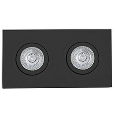 RADÓN Empotrable de techo negro 43407