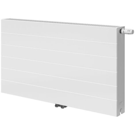 Radson – Radiateur eau chaude en acier 657W horizontal 30cm x 50cm raccordement droite – Performance optimale – Set de montage inclus – FRA333000500 - FLEX 8 C