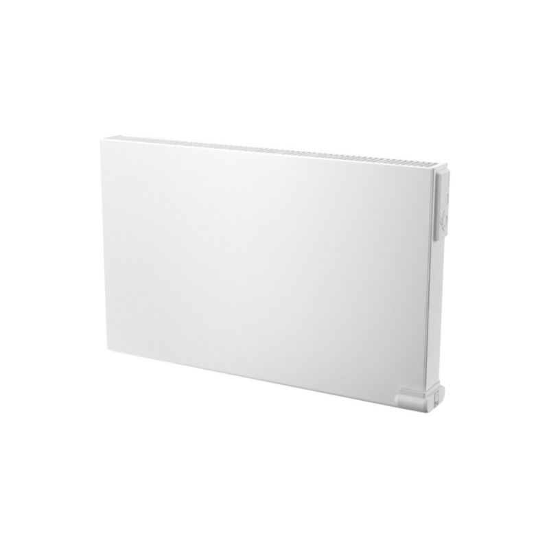 LVI - Radiateur électrique 2000W inertie à fluide caloporteur 1200x600x123mm acier blanc affichage digital Yali Parada