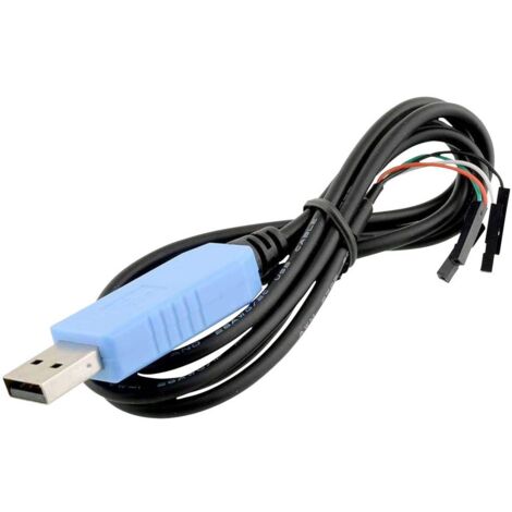 Radxa RockPiUSBTTL Cavo Jumper Rock Pi [1x Spina A USB 2.0 - 4x presa jumper] 1.50 m Nero