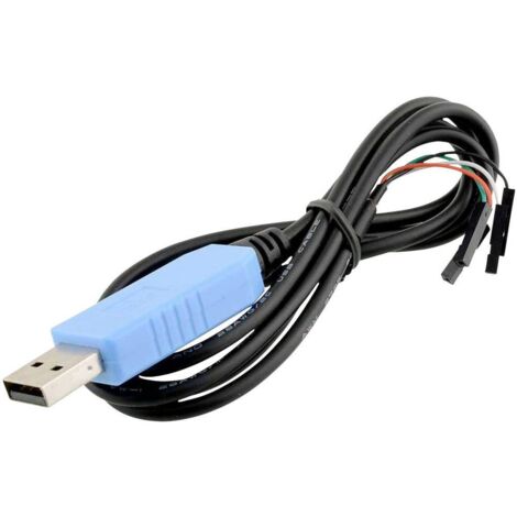 Radxa RockPiUSBTTL Cavo Jumper Rock Pi [1x Spina A USB 2.0 - 4x presa jumper] 1.50 m Nero