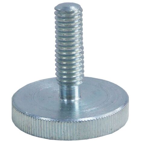 Rändelschraube M4 x 20 mm Schraube Stellschraube Verzinkt gerändelt