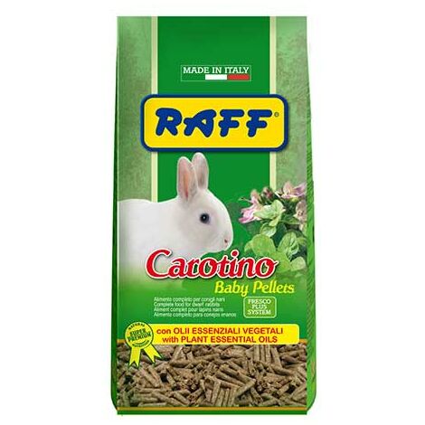 RAFF CAROTINO BABY PELLET 900GR