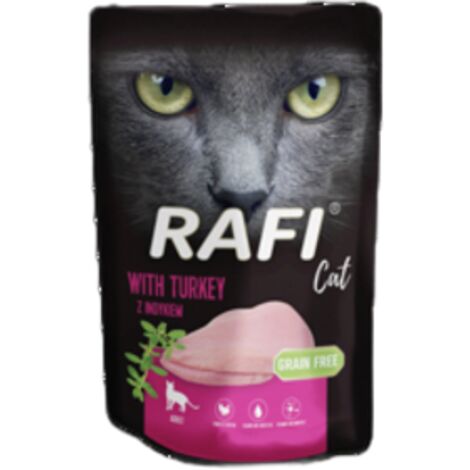 RAFI Cat mit Truthahn - Katzenfutter 100g