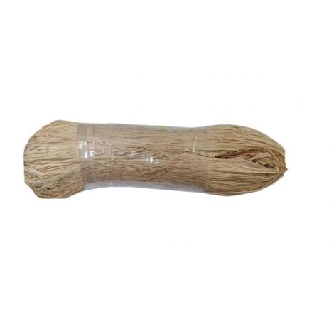 RAFIA NATURALE MATASSINA CONFEZIONE DA 150 GR COLORE BEIGE (25783)