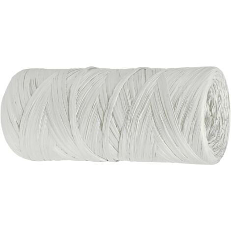RAFIA SINTETICA A CONETTI COL. AVORIO gr.200 - 8 kg