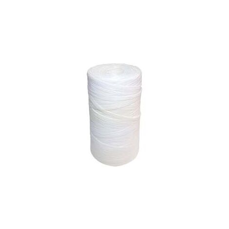 RAFIA SINTETICA IN ROTOLO AVORIO- - gr.100 in rotoli - 2 kg