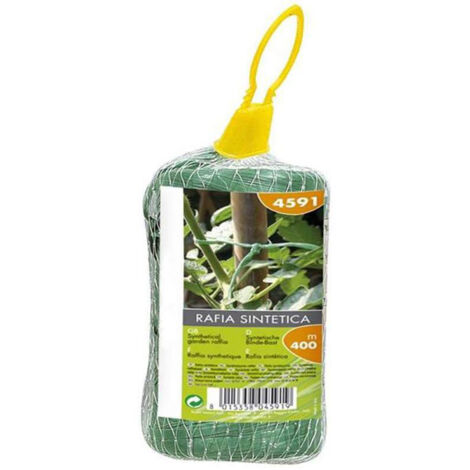 RAFIA SINTETICA VERDE GOMITOLO 400M VERDEMAX