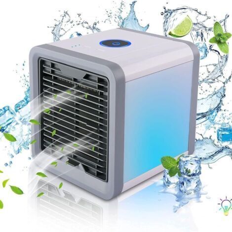 Rafraîchisseur d'air 3 en 1 ERSANDY Mini USB 486m³/h 60W Violet