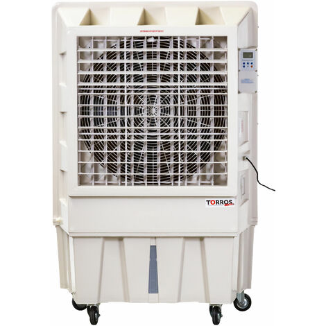 Rafraîchisseur d'air évaporatif industriel mobile 150m² 23.000m³/h Torros BVK2300