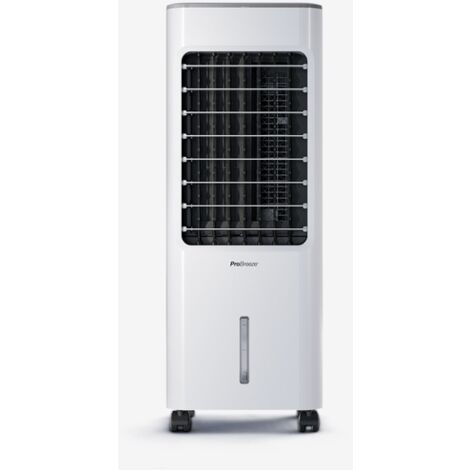 Rafraîchisseur d’Air Portable 5L, Ventilateur, Humidificateur, 3 Vitesses, Oscillation Automatique, Minuterie, Affichage LED & Télécommande - Refroidisseur d’Air par évaporation Puissant Pro Breeze