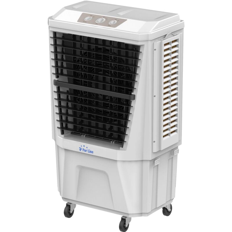 

Potente enfriador evaporativo, Rafy 185, ideal para grandes superficies, uso doméstico y comercial, 200W, Purline.