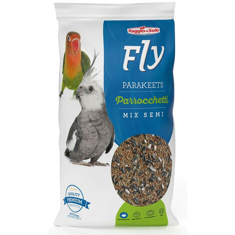 Raggio di Sole Fly Mix di Semi per Parrocchetti da 850 gr